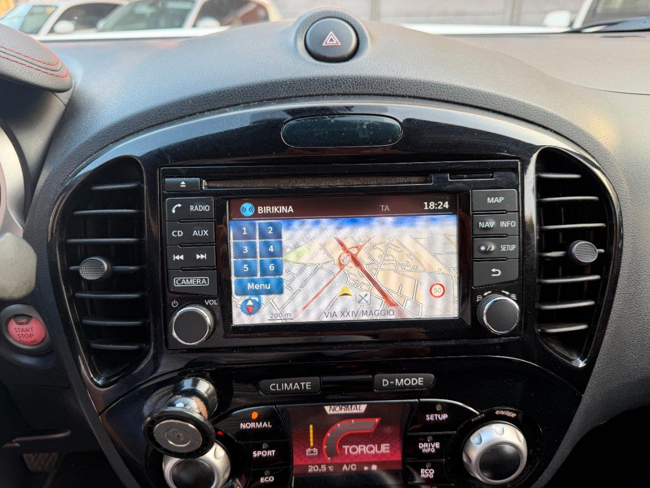 Nissan Juke 1.2 dig-t Tekna 115cv E6 FULL OPTIONAL BIANCO PERLA
