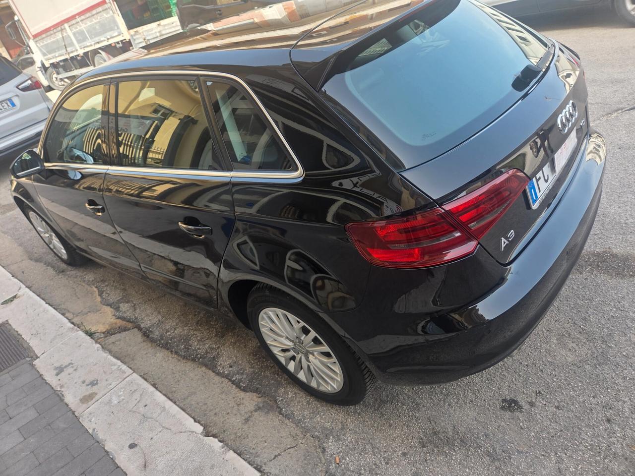 AUDI A3 ANNO 2016 PELLE SENS 1.6 TDI 110 CV KM CERTIFIC