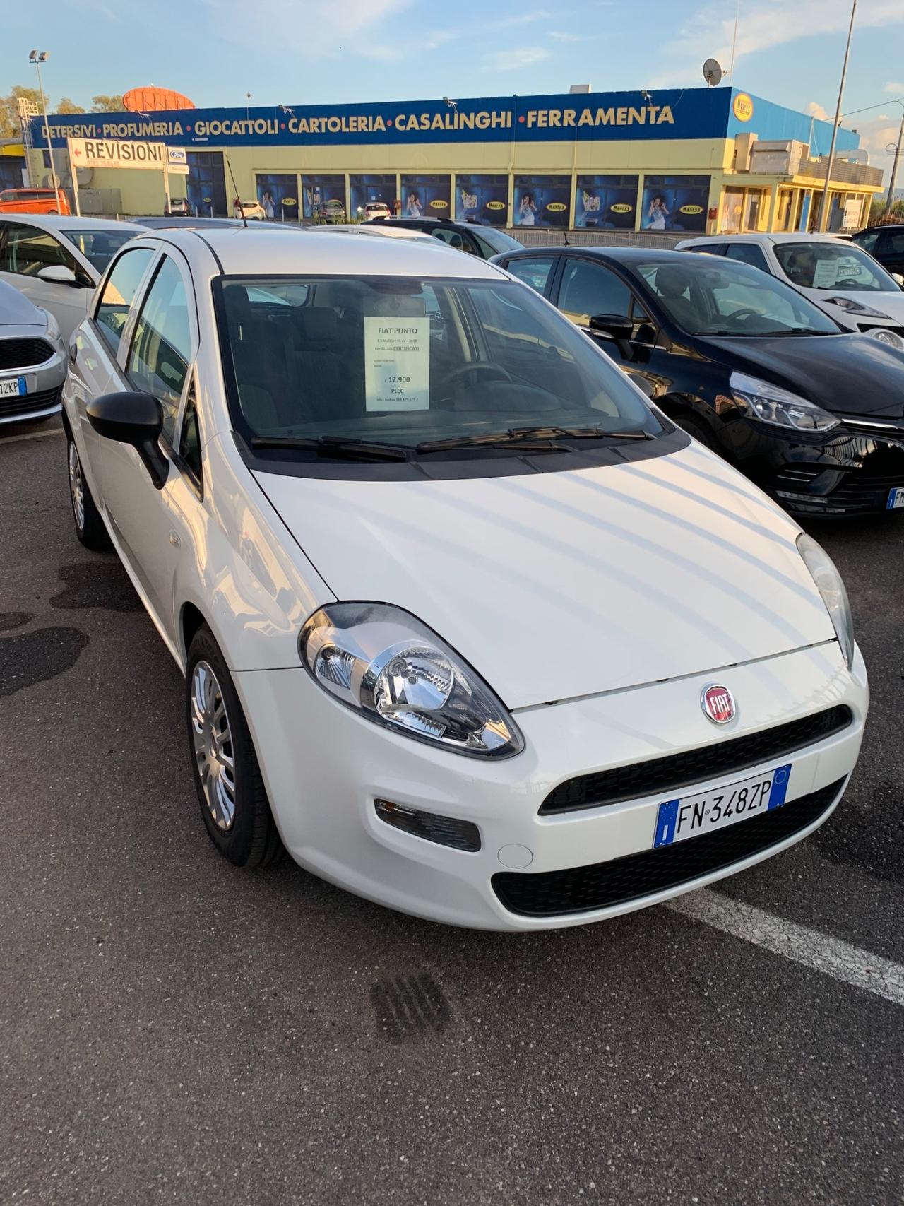 Fiat Punto 1.3 MJT II S&S 95 CV 5 porte Street