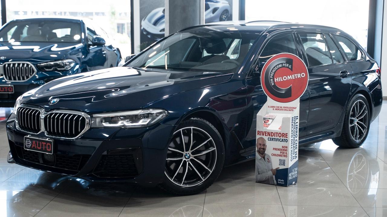 Bmw 520 D MHEV 48V TOURING MSPORT PACK LUCI PELLE NAVI FULL OPTIONAL