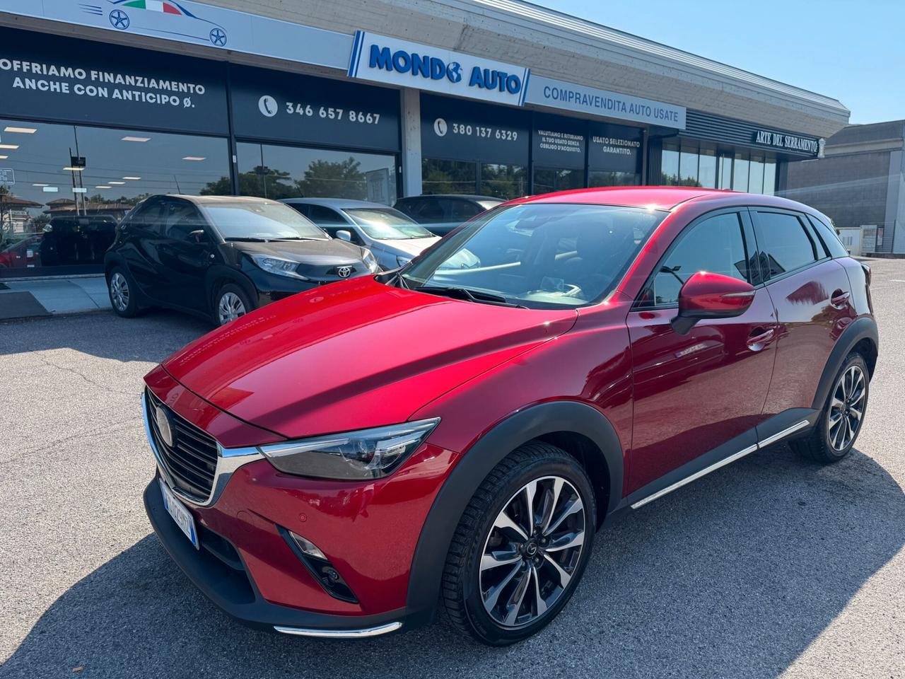 Mazda CX-3 1.8L Skyactiv-D Exceed i-Activsense Technology e Leather Pack Black 2wd 115cv my18