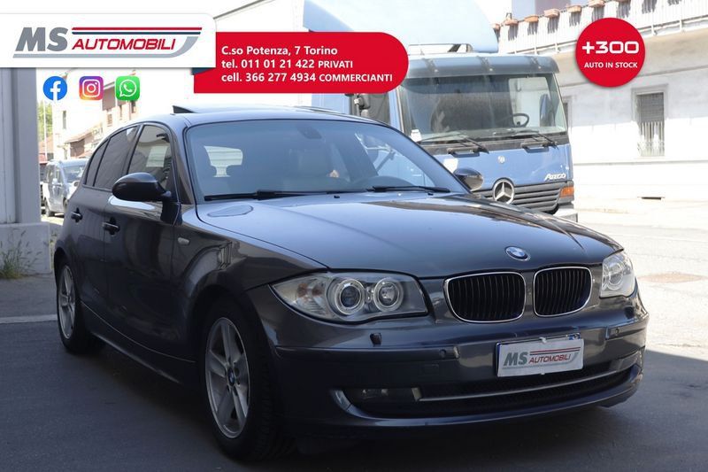 BMW Serie 1 120d cat 5 porte Futura Aut. Tetto Navi