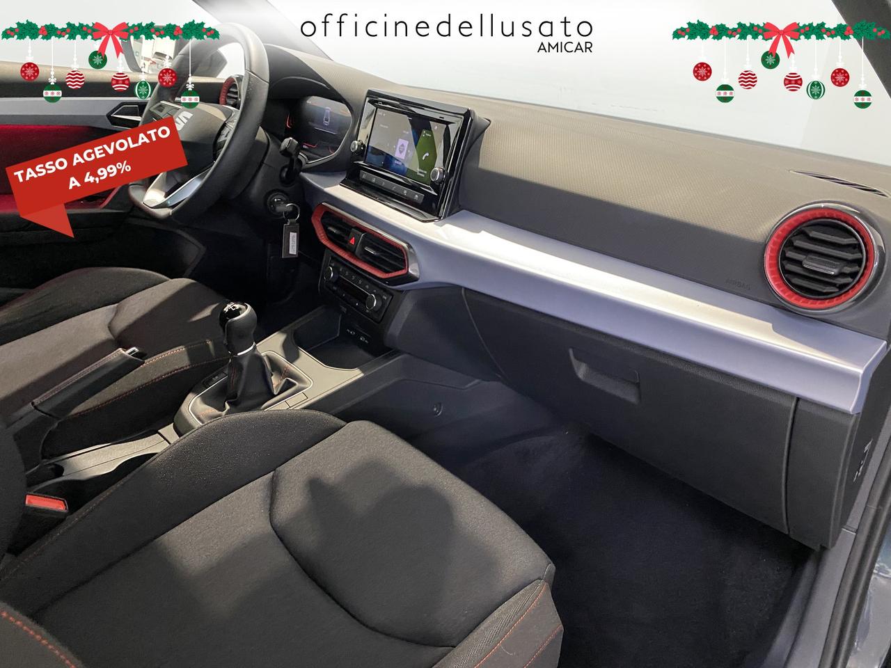 Seat Ibiza 5 porte 1.0 ecotsi 95cv fr