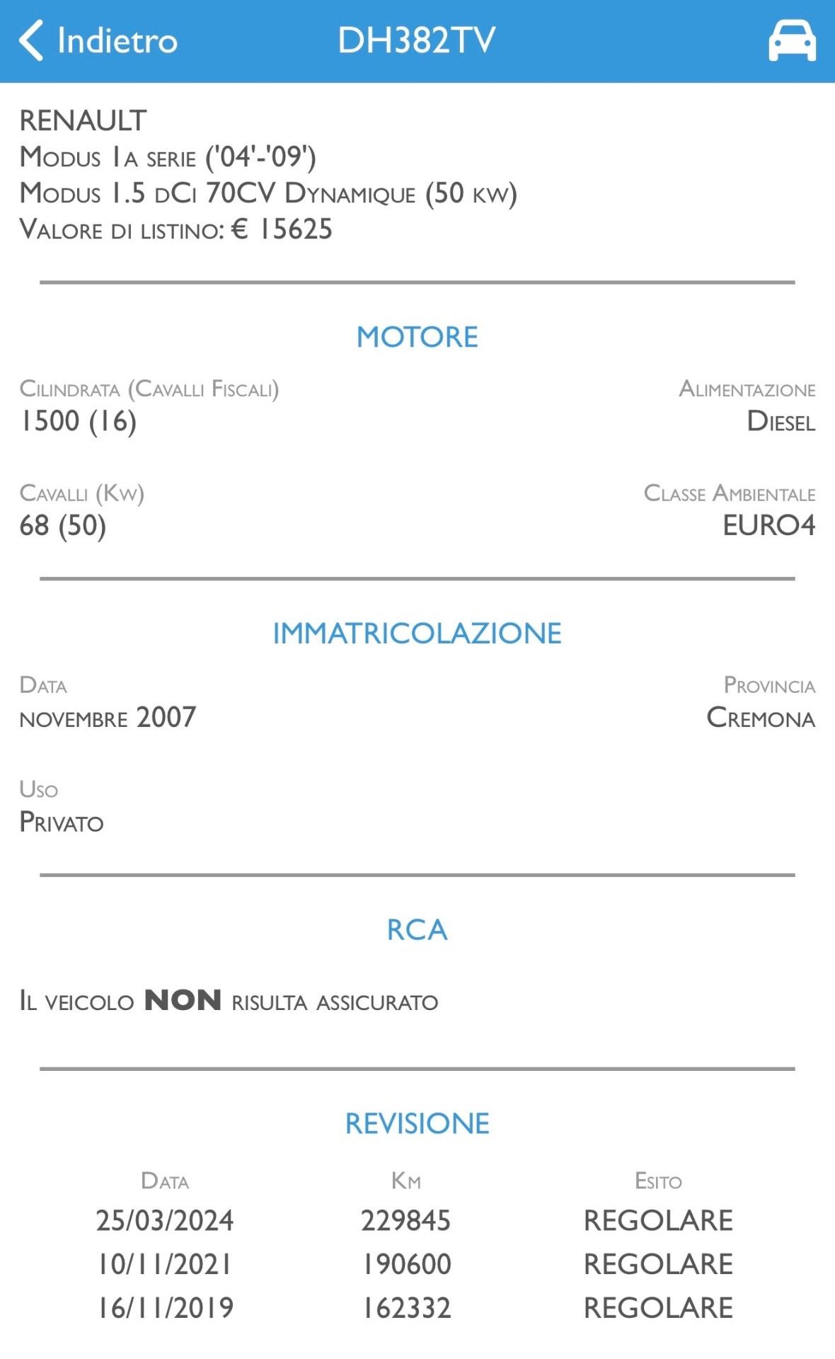 Renault Modus 1.5 dCi 70CV Dynamique