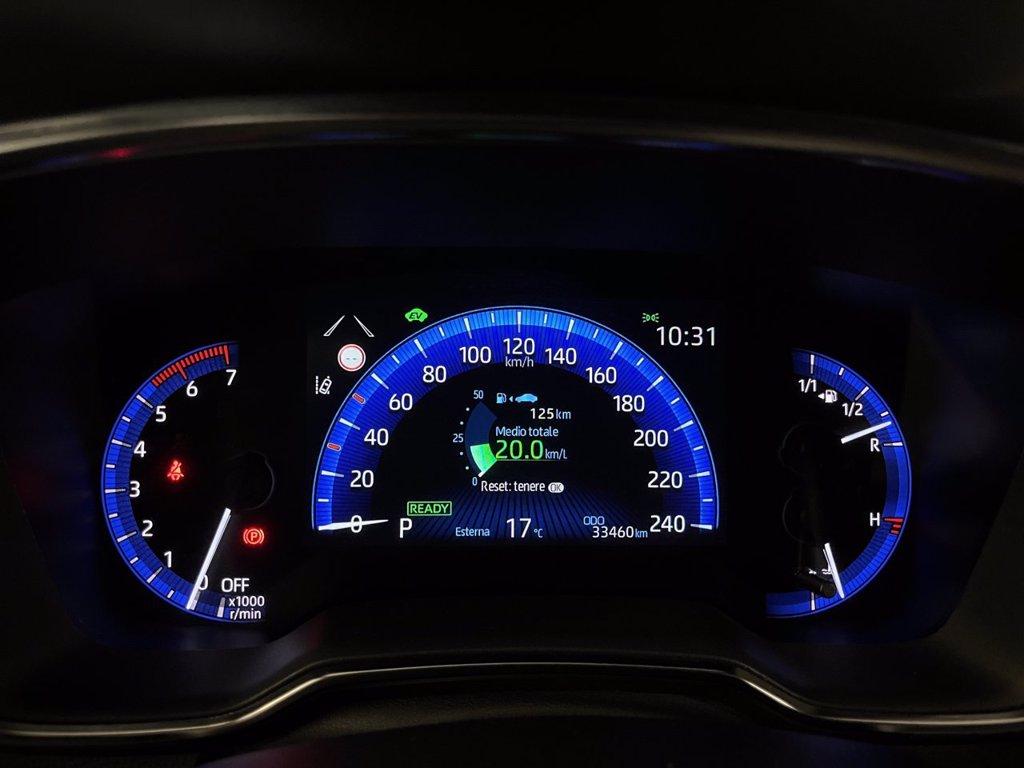 TOYOTA Corolla 1.8h Style cvt del 2020