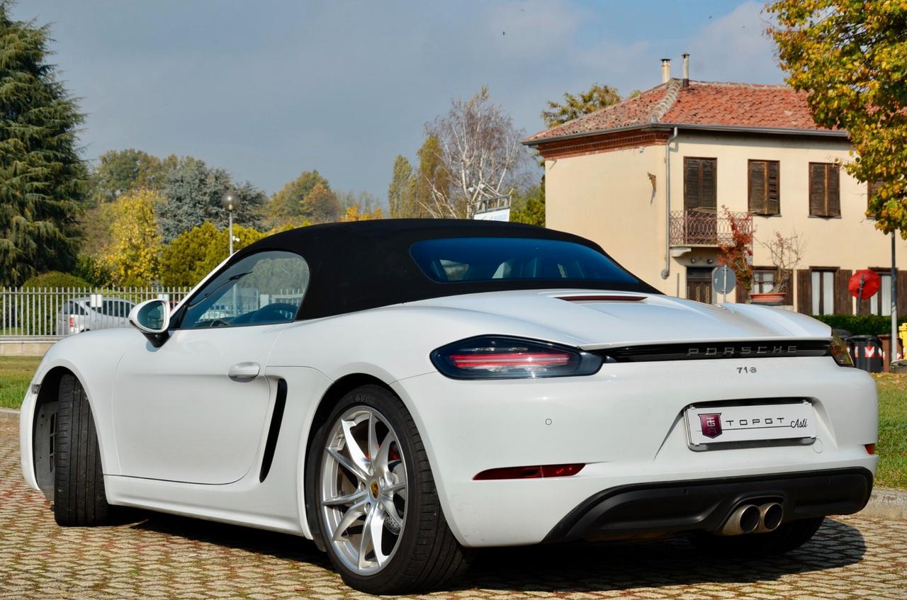 PORSCHE 718 BOXSTER S 2.5 350cv PDK, ECCELLENTI CONDIZIONI, PRIMA VERNICE, SERVICE PORSCHE, UFF ITALIANA, EURO 6C, HI-FI BOSE, SPORT CHRONO, FARI PDLS, PERMUTE