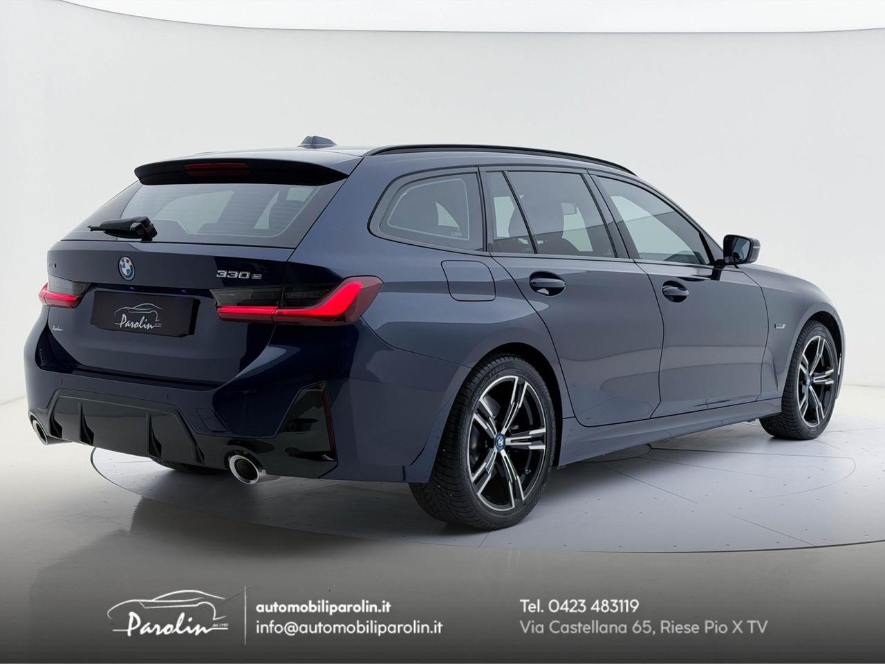 BMW Serie 3 Touring 330e Touring xDrive Msport Black pack-Tanzanite