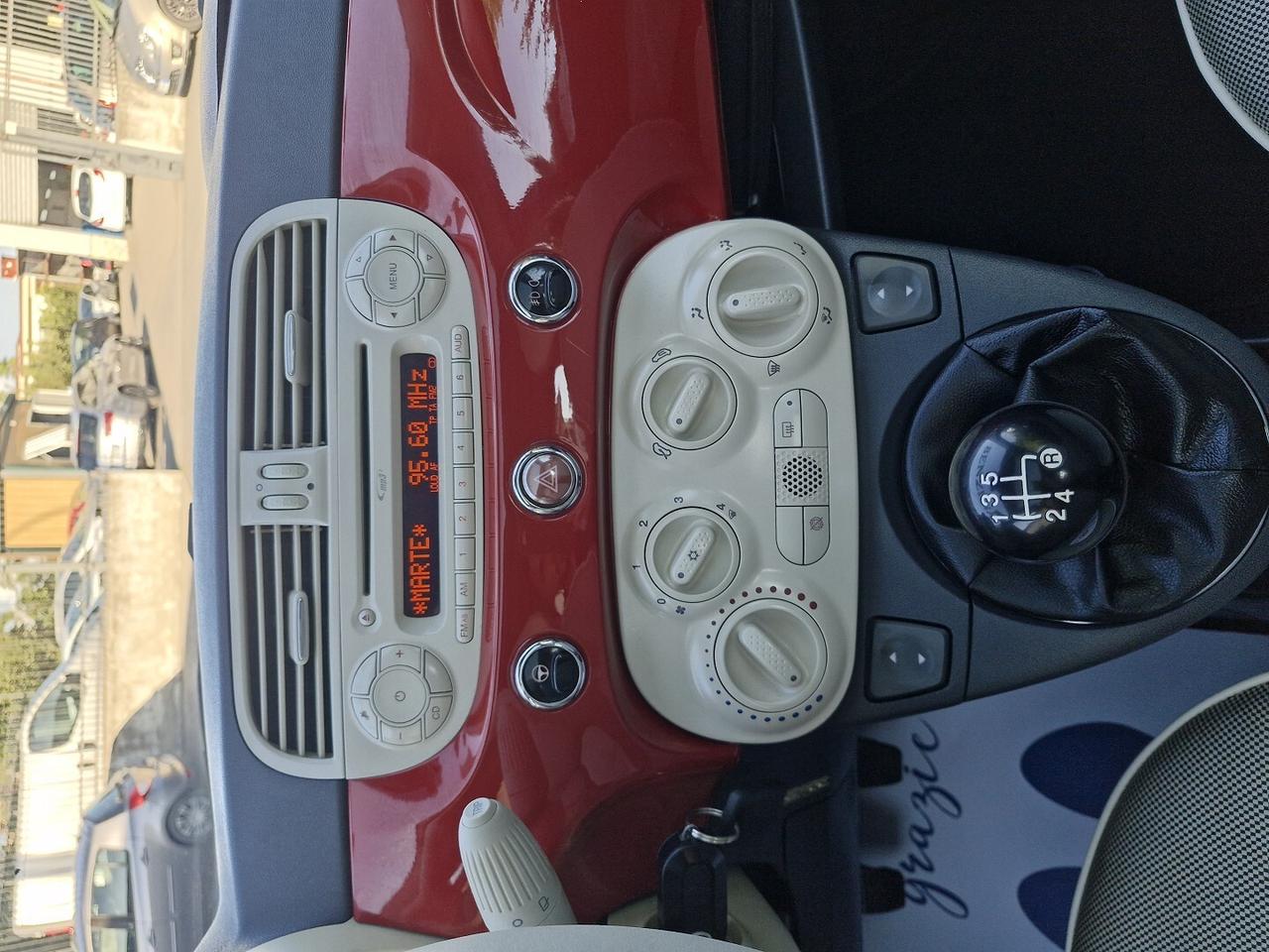 FIAT 500 1.2 BENZINA 69CV LOUNGE ANNO 2011