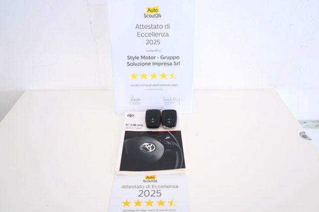 TOYOTA C-HR 1.8 Hybrid E-CVT Active Ufficiale Italiana Certif.