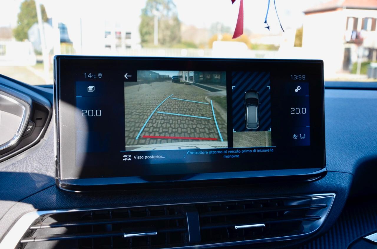 PEUGEOT 3008 1.5 BLUEHDI ALLURE PACK 131cv AUTO, UFF ITALIANA, FARI FULL LED, RETROCAMERA, PERMUTE