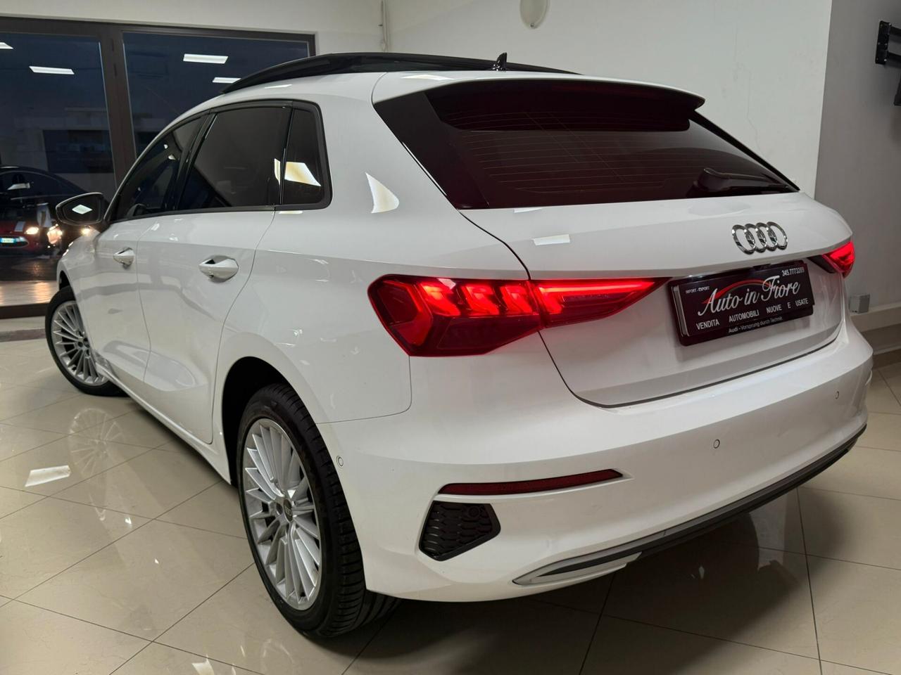 AUDI A3 SPORTBACK,TETTO PANORAMICO,LED,USATO GARANTITO