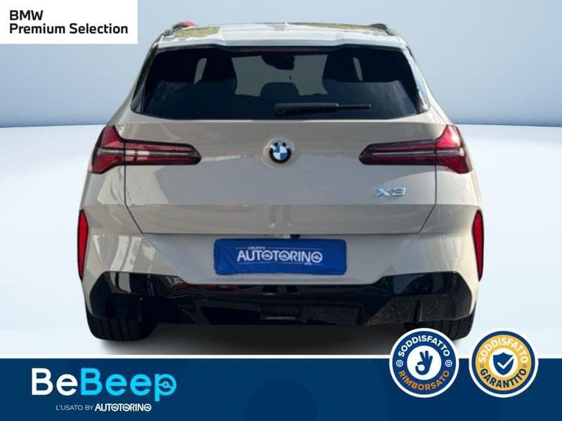 BMW X3 XDRIVE20D MSPORT PRO AUTO