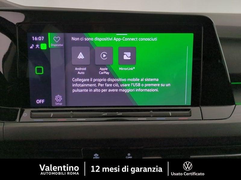 Volkswagen Golf 1.5 eTSI DSG 130 CV EVO ACT Style