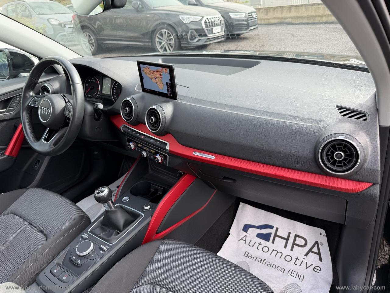 AUDI Q2 1.6 TDI NAVI TETTO SPORT PARCHEGGIO ASSISTITO