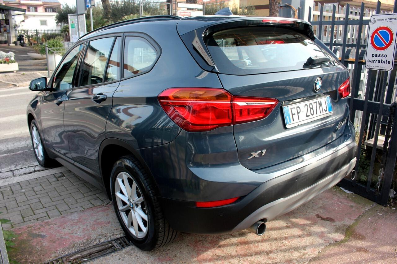 BMW X1 20d AUTOMATICO UNIPRO CRONO TAGLIANDI FULL LED TEC