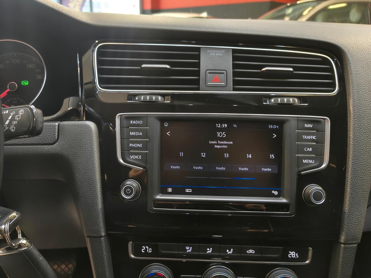 Volkswagen Golf 1.6 TDI 115CV DSG 5p. GANCIO TRAINO