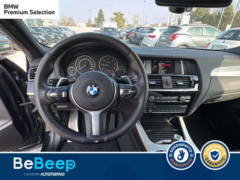 BMW X4 XDRIVE20D MSPORT AUTO MY16