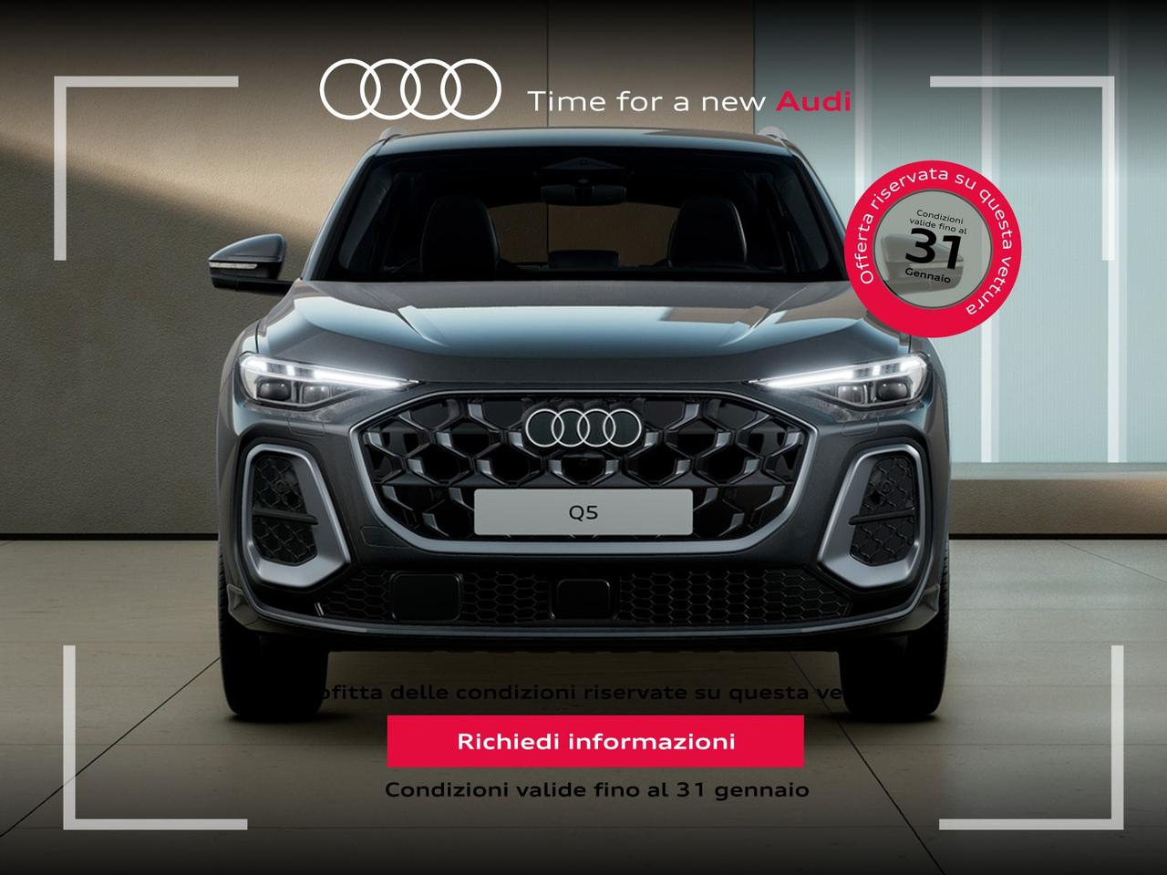 Audi Q5 sportback 2.0 tdi mhev+ business advanced quattro 204cv s-tronic