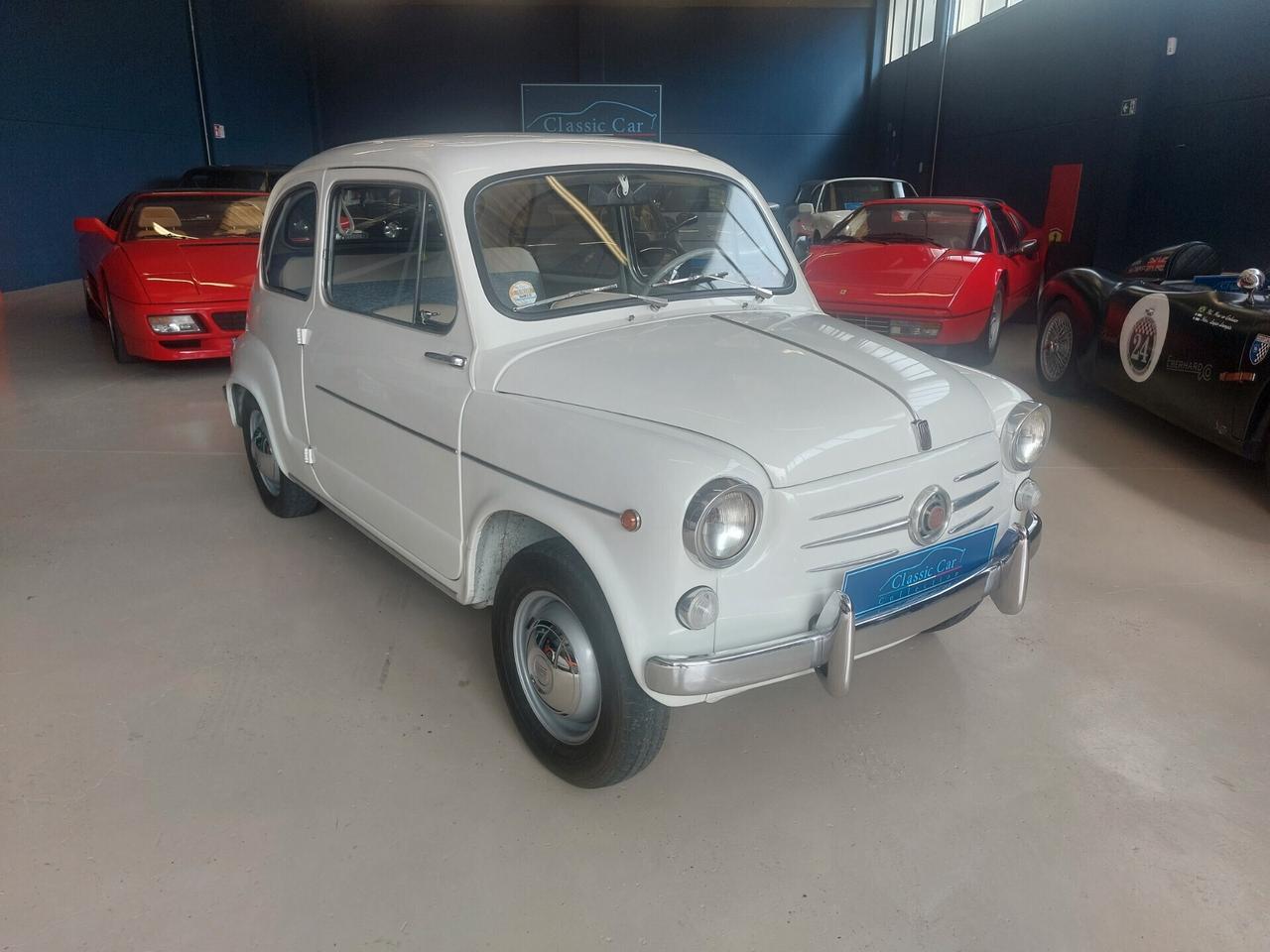 Fiat 600 Targa oro ASI