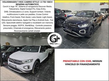 Volkswagen T-Roc Cabriolet 1.5 Automatico Led Camera C.18" Cruise