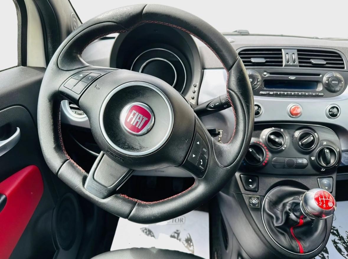 Fiat 500 1.2 benzina gpl 2015 euro 6 tributo ferrari neo patentati