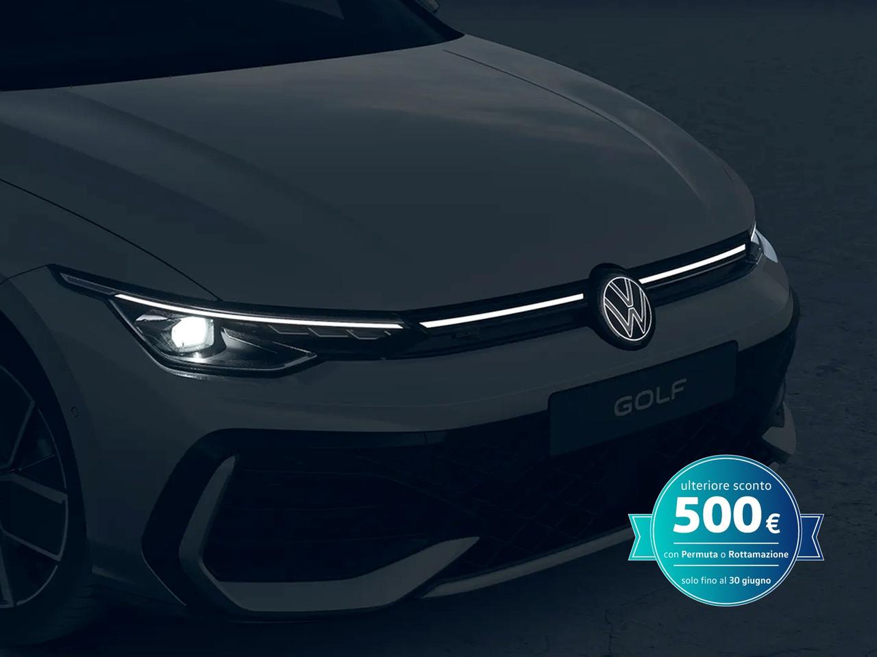 Volkswagen Golf 2.0 tdi r-line plus 150cv dsg
