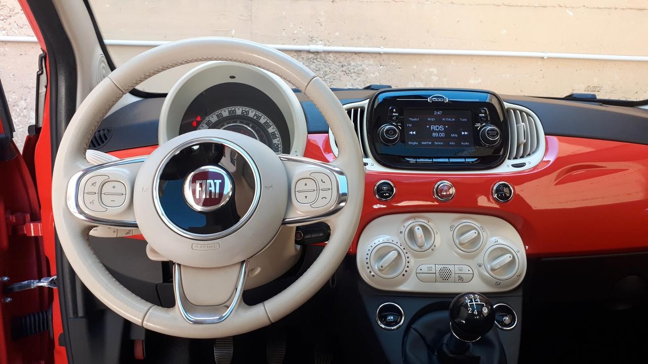Fiat New 500 1.2 Restayl CORALLO GARAN2018