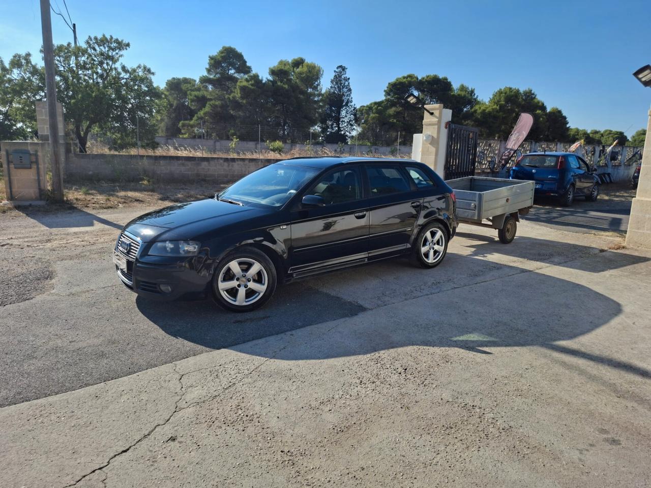 Audi A3 SPB 2.0 TDI + CARRELLO OMOLOGATO