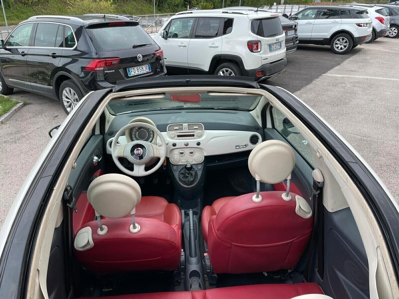 Fiat 500 1.3 Multijet CABRIO 16V 75 CV Lounge NEOPATENTATI