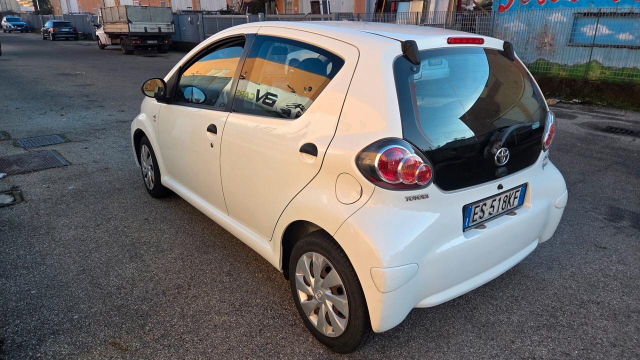 Toyota Aygo 1.0 12V VVT-i 5 porte Lounge Connect unico proprietario