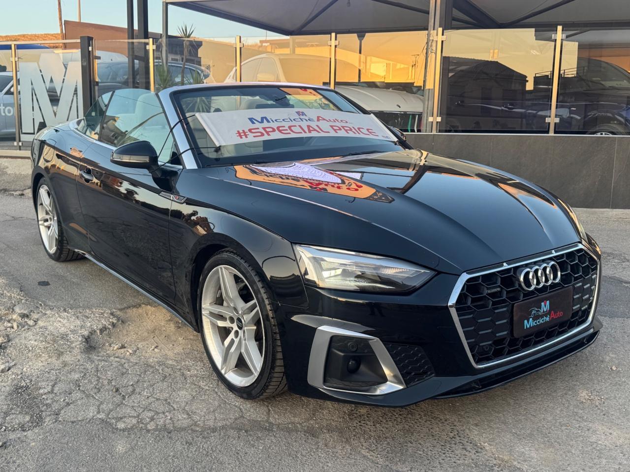 AUDI A5 CABRIO 2.0 TDI 204 CV MHEV S-LINE QUATTRO FULL IVA
