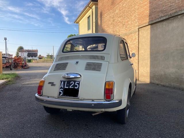 Fiat 500 F anno 1972 pronta all'utilizzo
