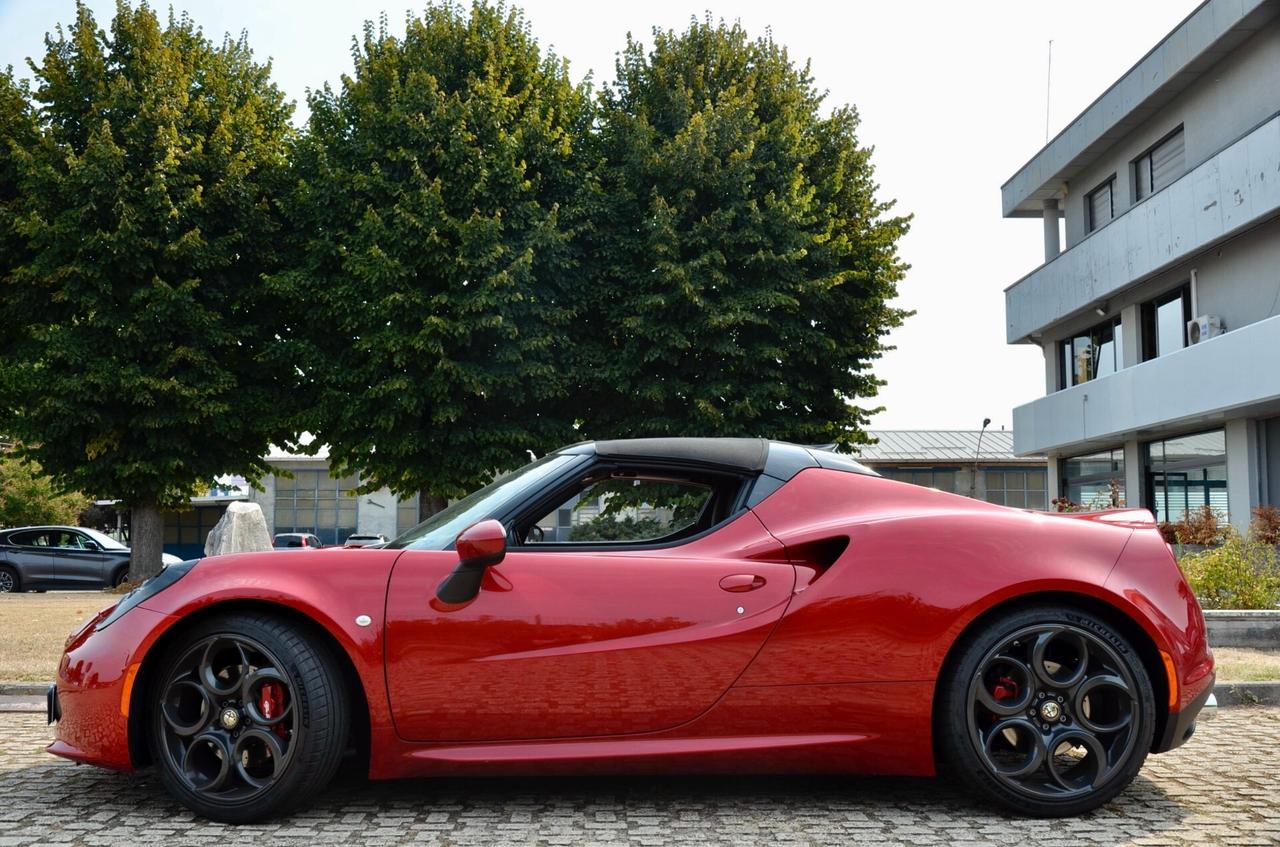 ALFA ROMEO 4C SPIDER 1750 TBI 240cv TCT, ROSSO COMPETIZIONE, EURO 6B, PERMUTE