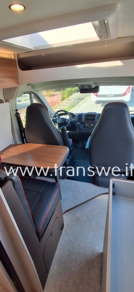 Bürstner Papilon PC 6.0 van con letto matrimoniale in coda