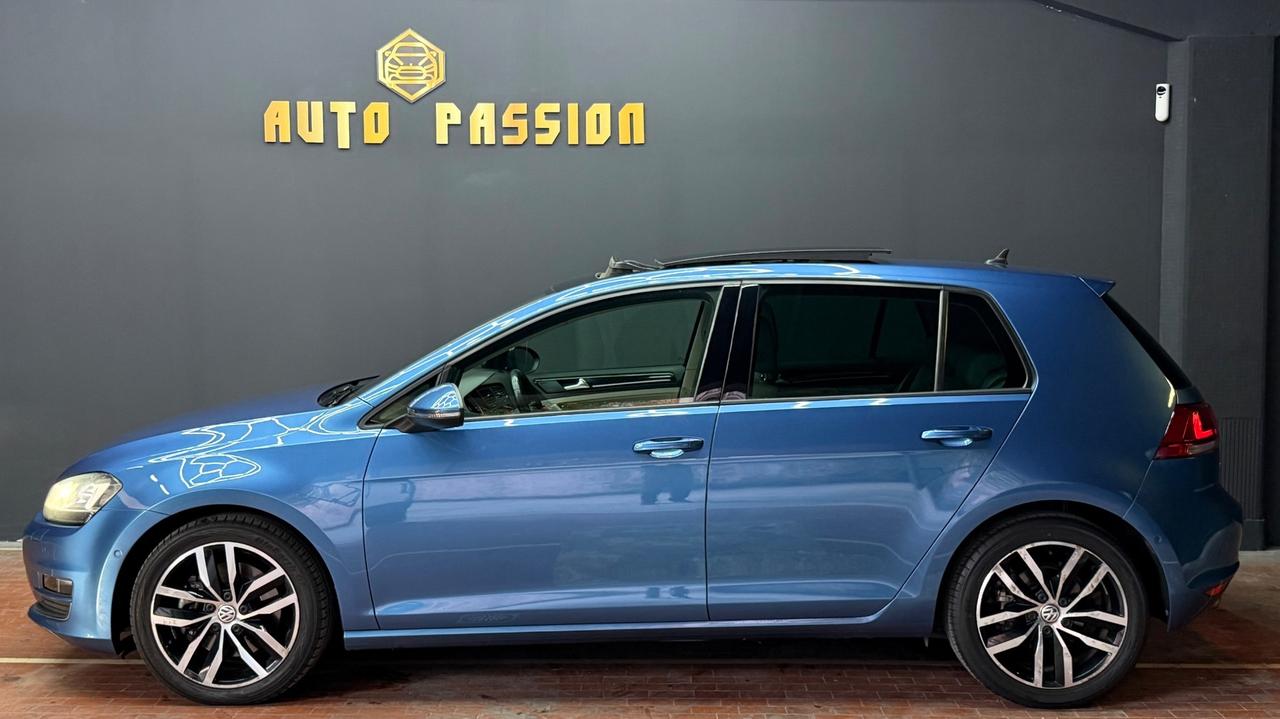 VOLKSWAGEN GOLF 7 5P 1.4 TSI HIGHLINE 140CV FULL OPTIONAL/TETTO/INTERNI IN PELLE/SEDILI RISCALDATI/