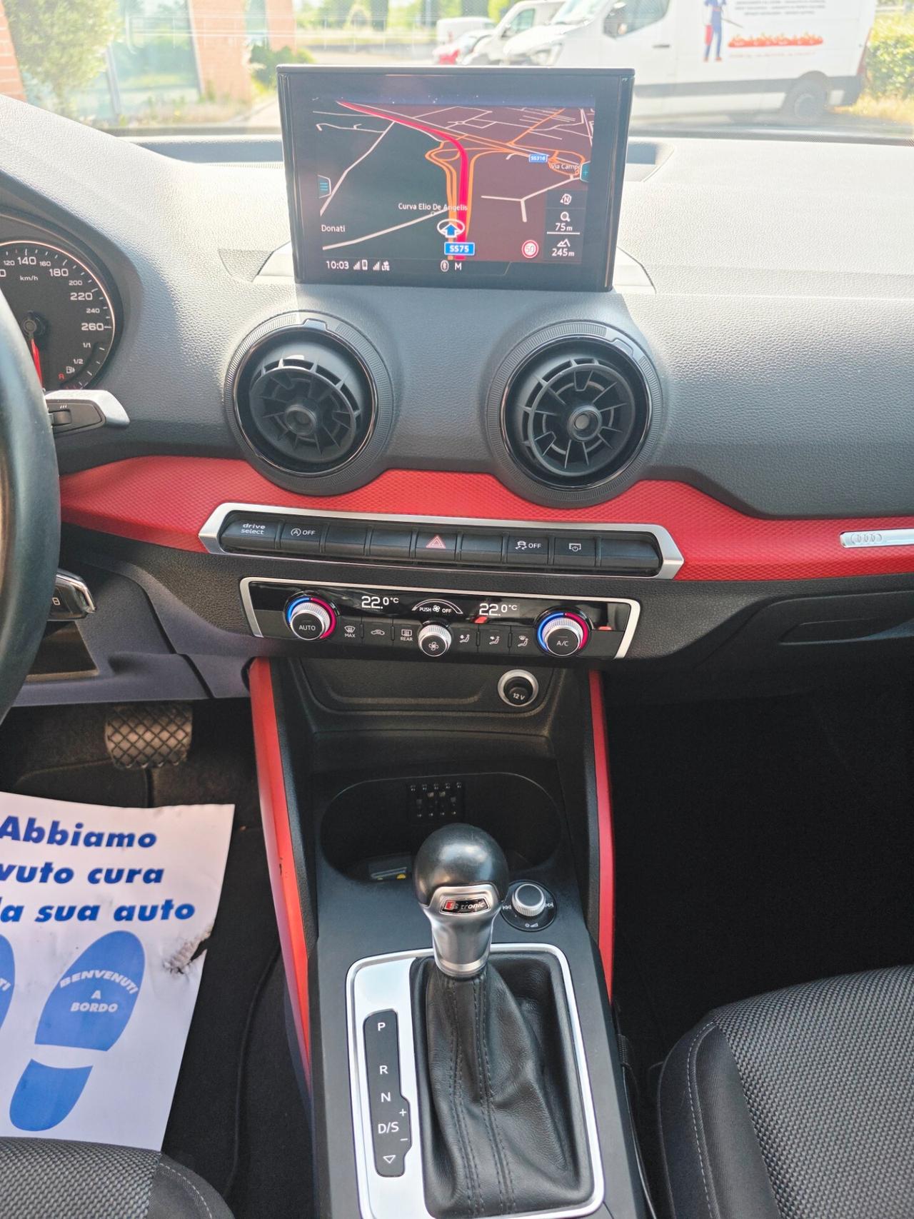 Audi Q2 1.6 116 CV automatica UNICAPROPRIETARIA Tagliandi uff