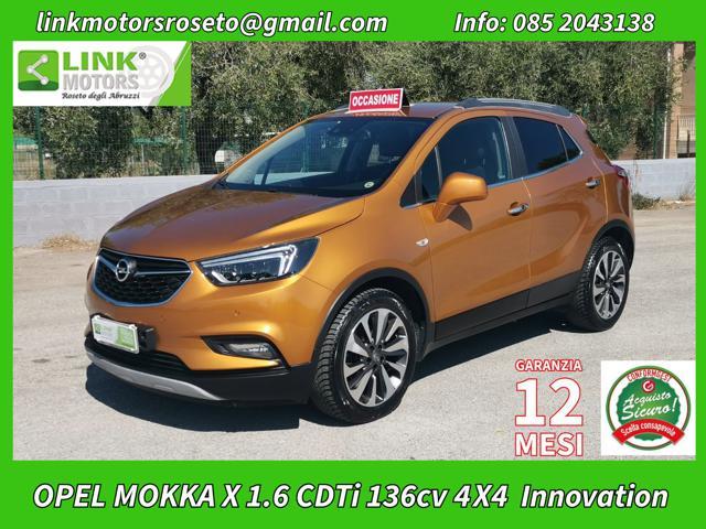 OPEL Mokka X 1.6 CDTI Ecotec 136CV 4x4 S&S Innovation VENDUTA