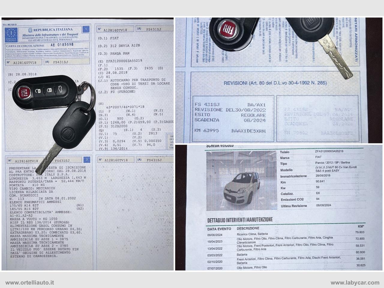 FIAT Panda 1.3 MJT S&S Easy Van 4 posti +IVA