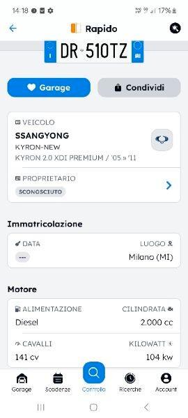 Ssangyong Kyron New 2.0 XVT 4WD Style
