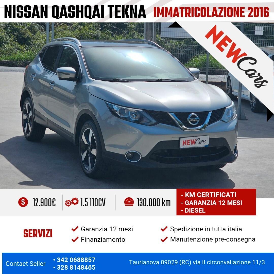 Nissan Qashqai 1.5 dCi Tekna