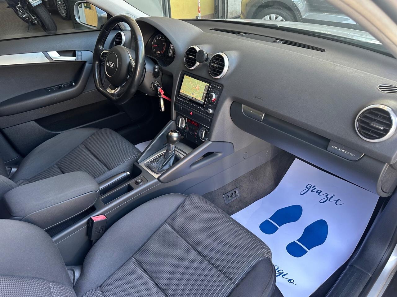 Audi A3 SPB 2.0 16V TFSI quattro S tronic Ambition