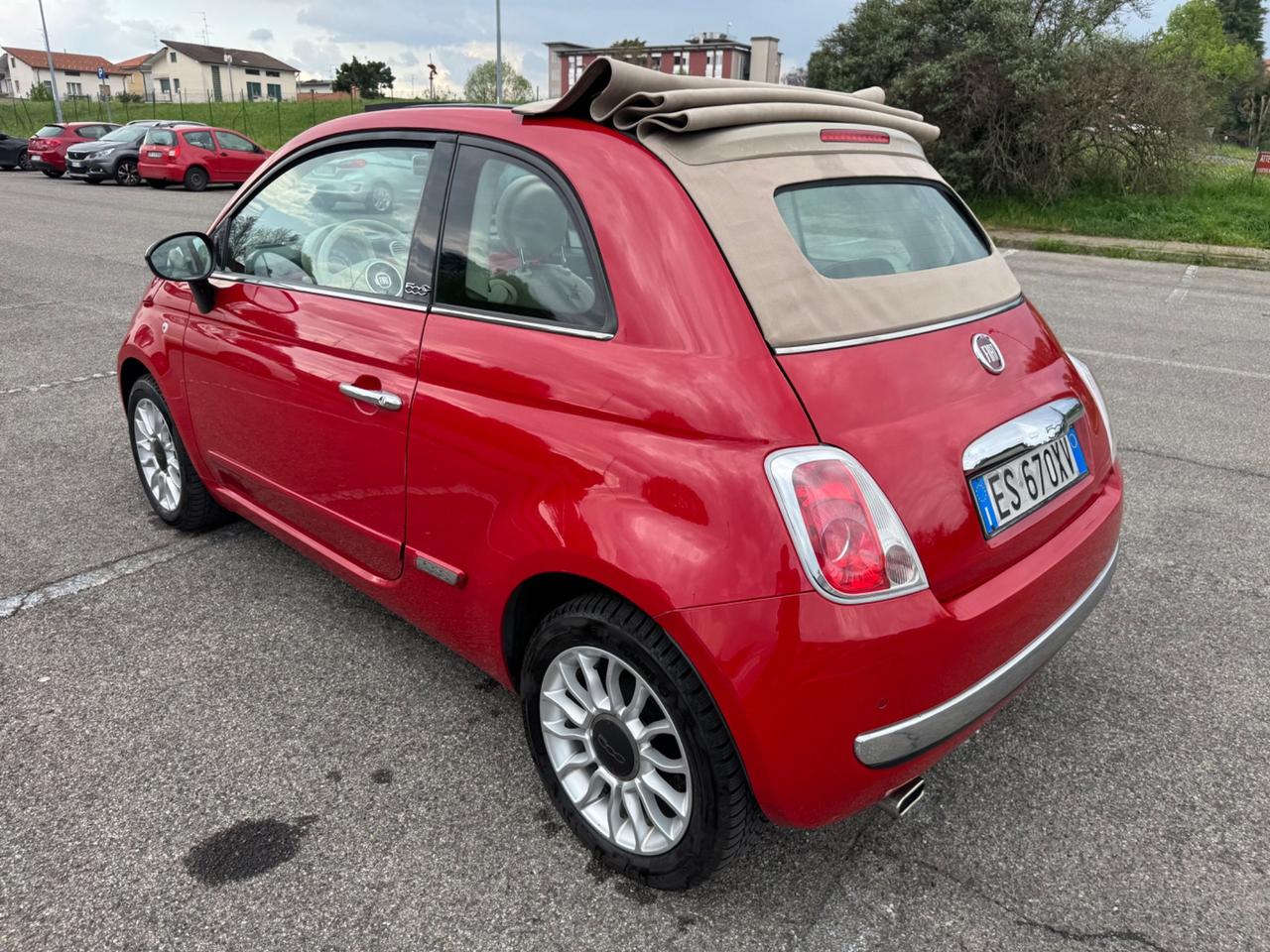 Fiat 500 C Cabrio Automatica Sensori di parcheggio