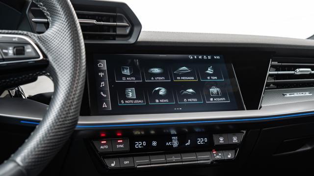 AUDI A3 SPB 40 TDI S LINE S TRONIC MATRIX TETTO
