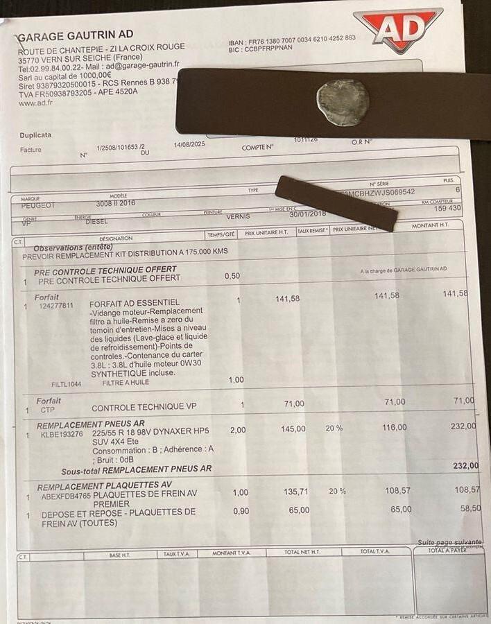 Peugeot 3008 BlueHDi 120 S&S EAT6 Allure