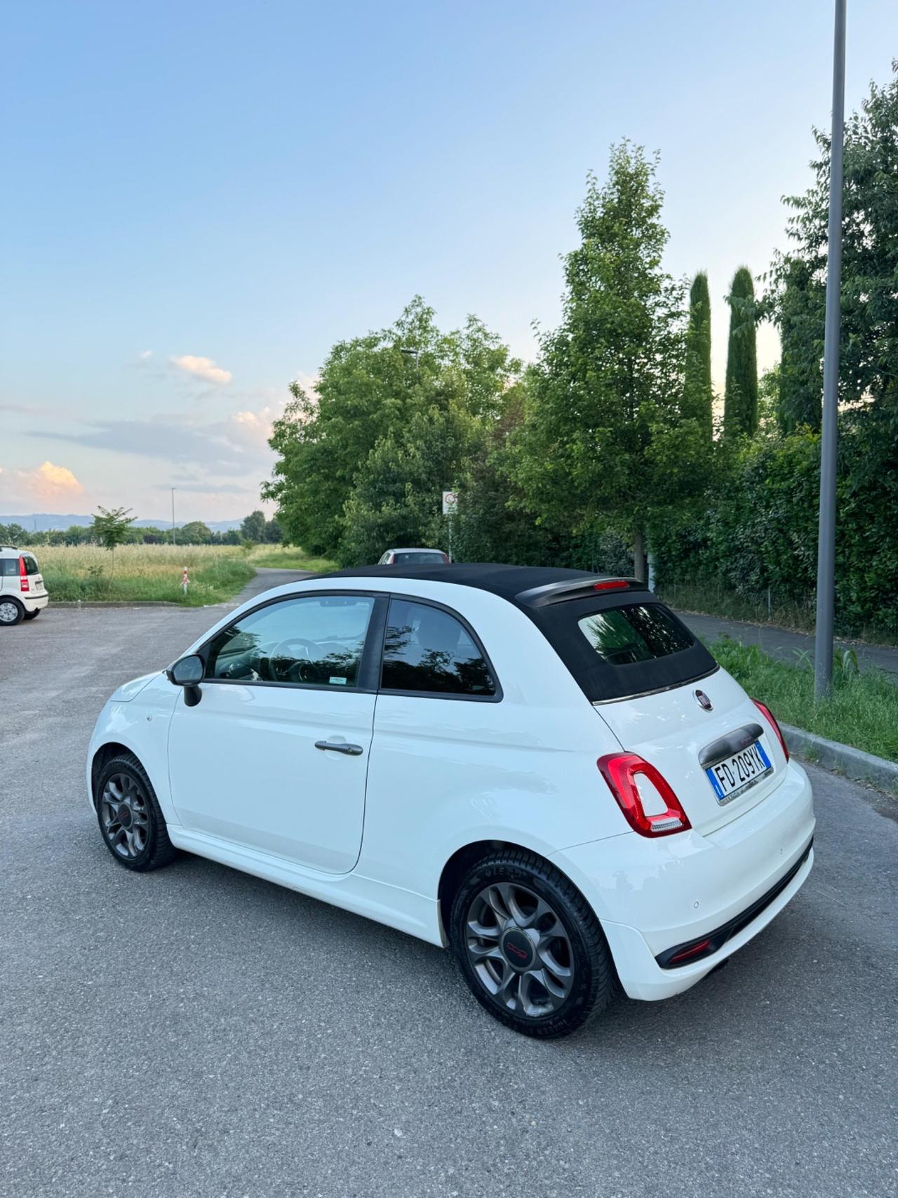 Fiat 500s cabrio 1.2 benzina si neopatentati