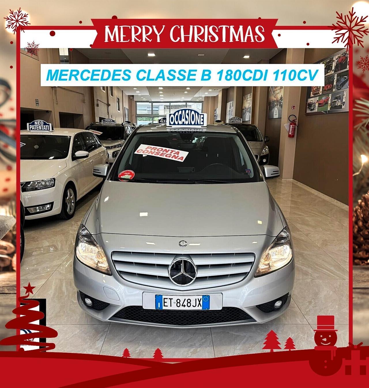 Mercedes CLASSE B 180 110CV *MOTORE MERCEDES*