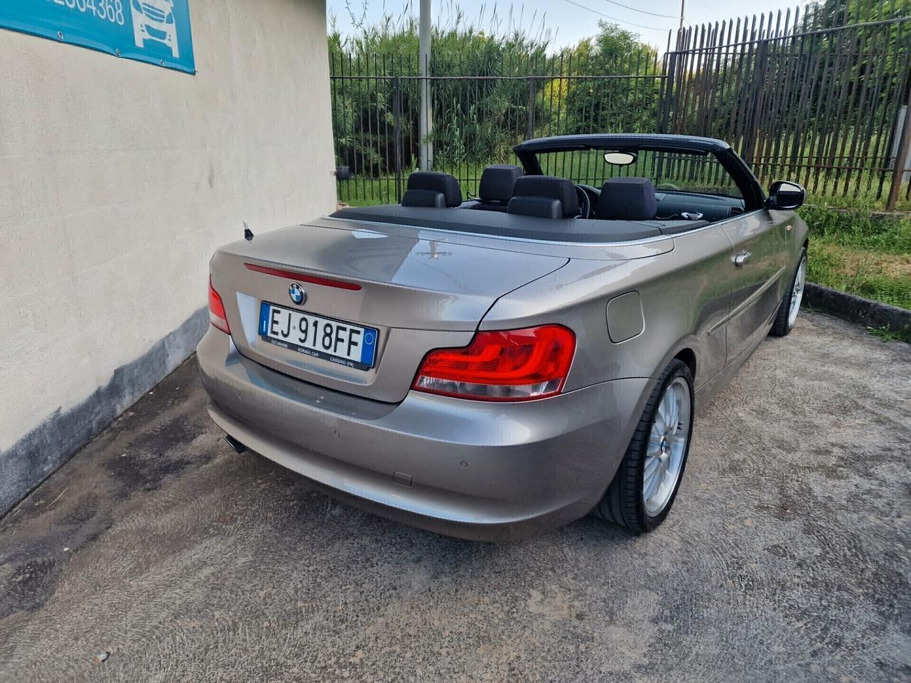 Bmw 118d 2.0 143CV Cabrio Futura "Tagliandi Bmw"