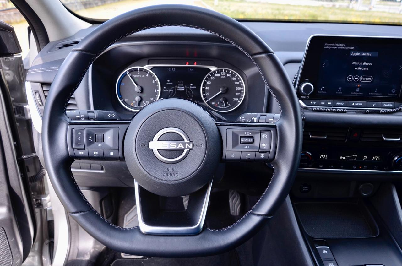 NISSAN QASHQAI 1.5 E-POWER ACENTA 2wd 190cv AUT, GARANZIA UFF NISSAN, SERVICE NISSAN, UNICOPROPRIETARIO, UFF ITALIANA, RETROCAMERA, APPLE ANDROID, PERMUTE