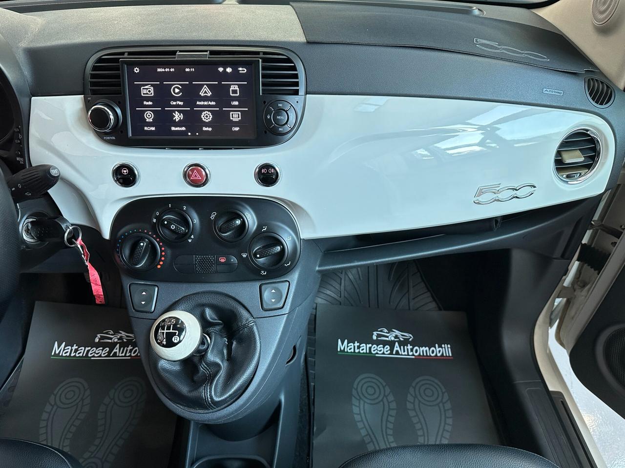 Fiat 500 1.2 69cv CarPlay NEOPATENTATO Finanziabi Garanzia