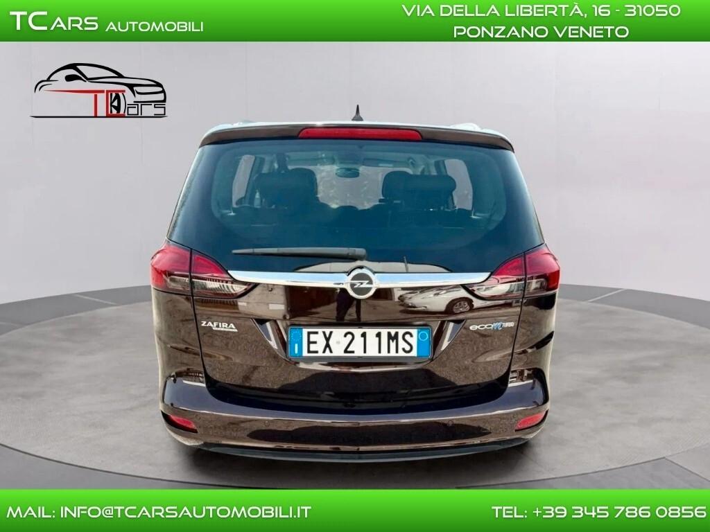 OPEL ZAFIRA 1.6 METANO - 7 POSTI - EURO 6